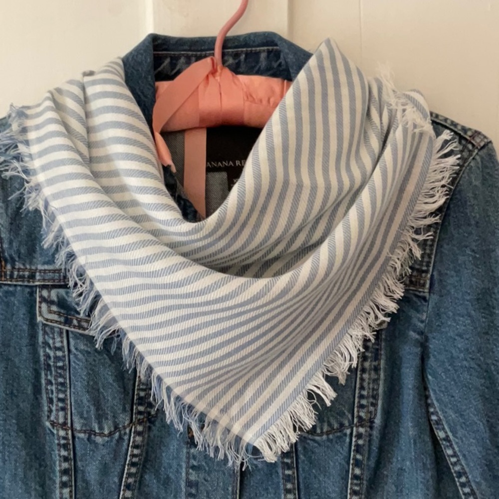 MADEWELL FRINGED SCARF
